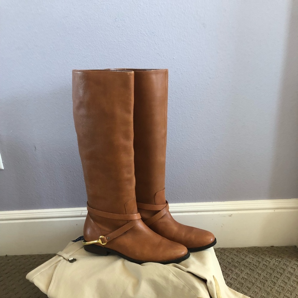 Ralph Lauren Riding English Equestrian Boots